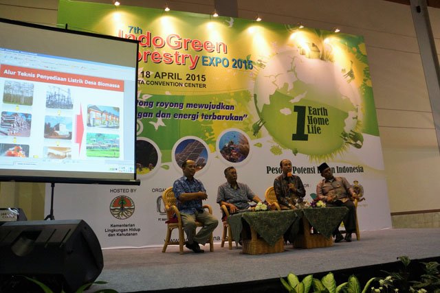 Talkshow on bionergy at Forestry expo 2015